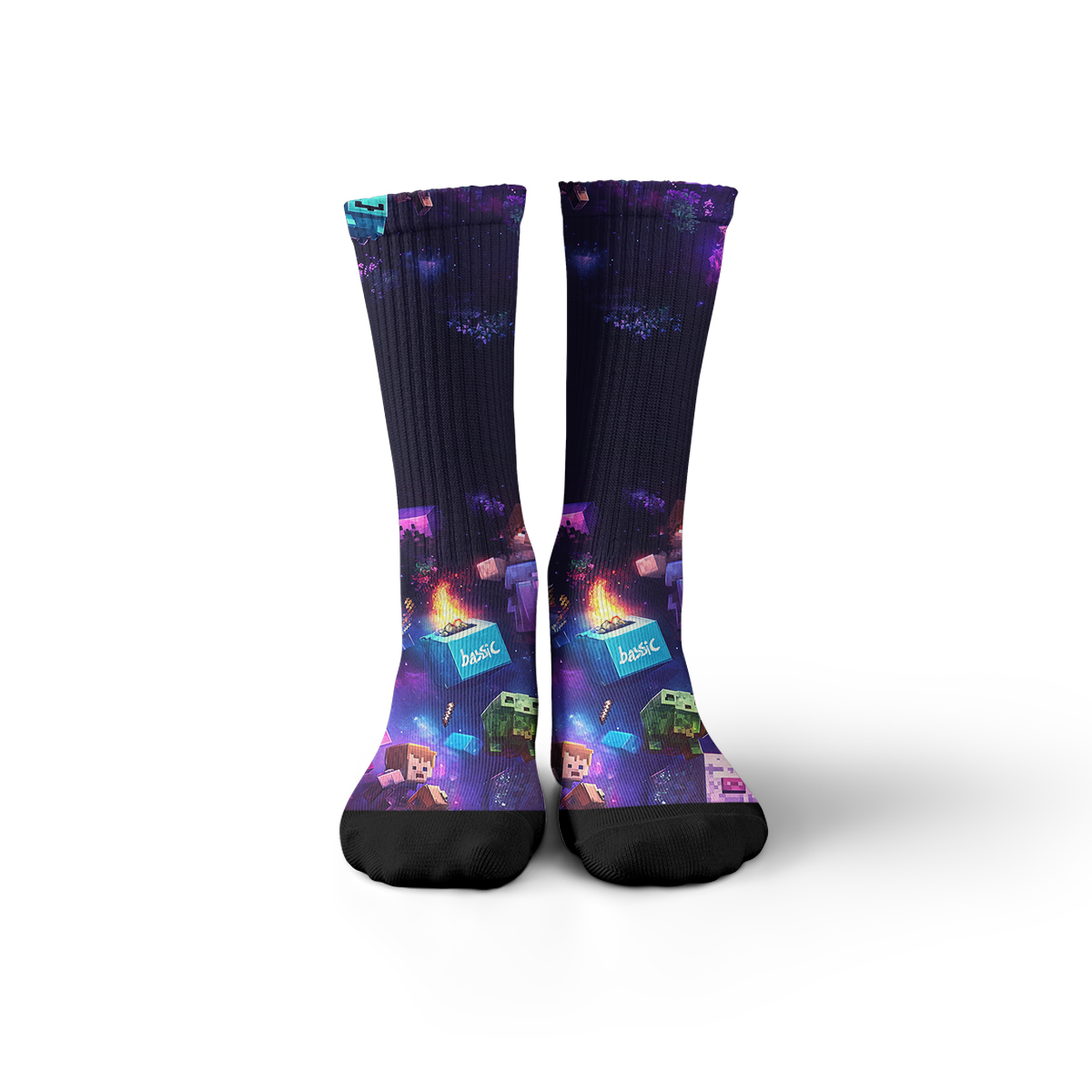 Nebula Game World Unisex Tube Designer Sock C112
