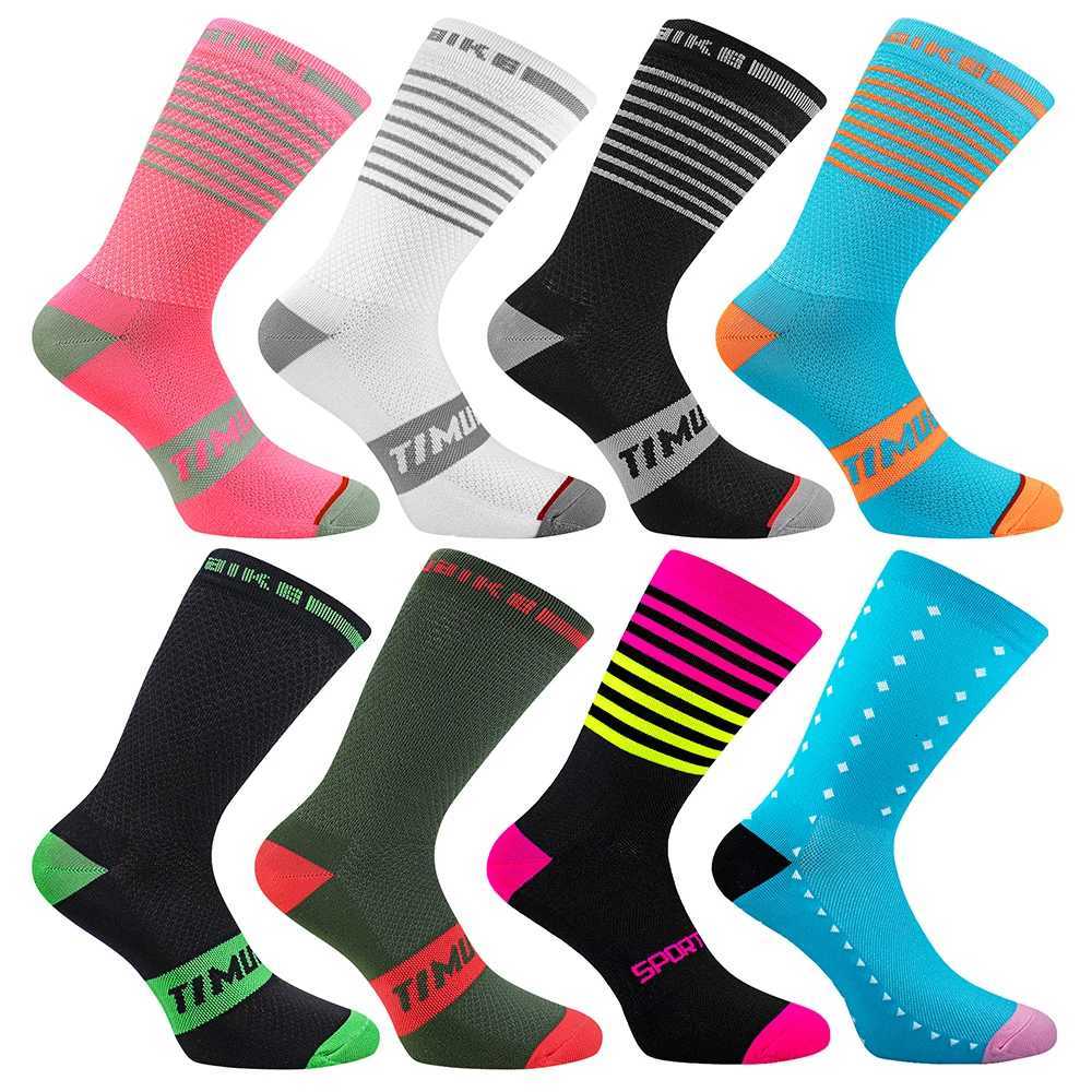 Team Cycling Socks Professional Sports Bike Socks High Quality Running Socks Basketball Socks Many Colors Z250731
