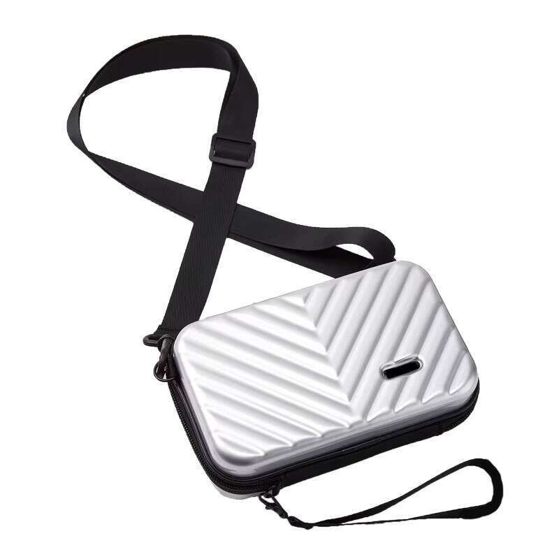 DHEssentials Trendy PC Crossbody Bag - Stylish Small Shoulder Purse for Women, Customizable Mini Square Bag in 6 Colors