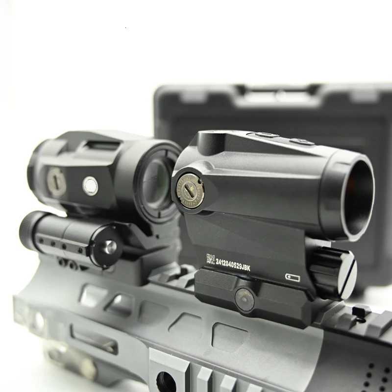 5-XD* GEN II Red Dot Tactical Rifle Sight and J3/5 3X 5X Magnifier Combo Kit Hunting Holographic Compact Sight for 20mm Rail R250730