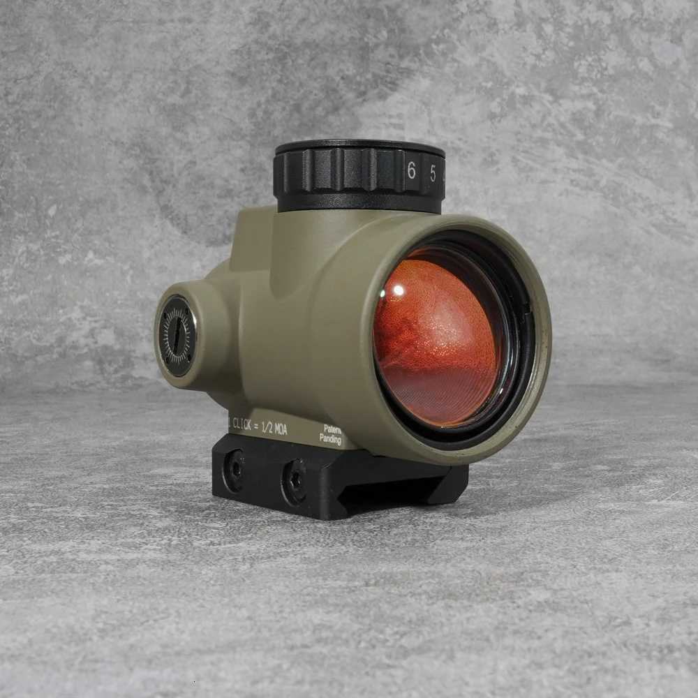 1x25mm Red Dot Sight Riflescope Tactical Miniature with 3D Letter Markings for Airsoft Hunting R250730