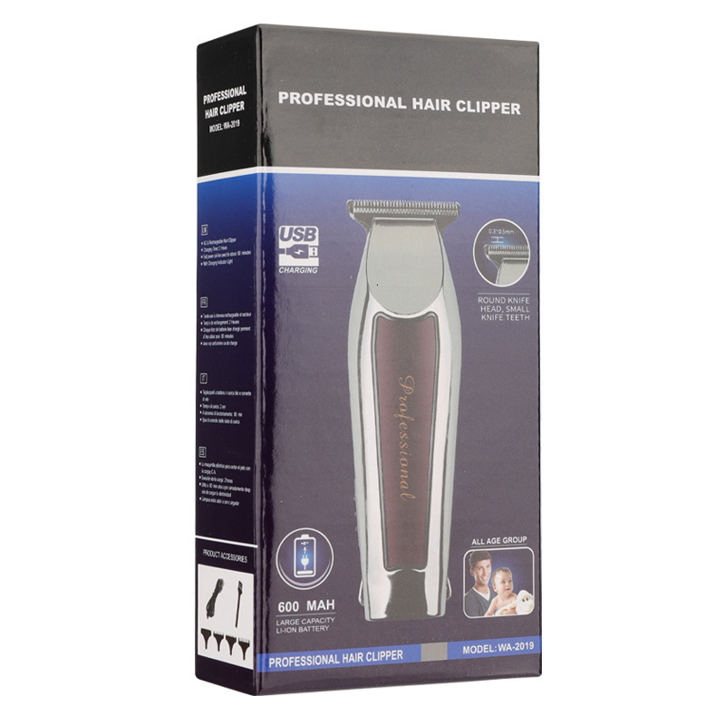 rechargeable cordless hair trimmer for men grooming professional electric clipper beard cutting machine finishing kit 220106