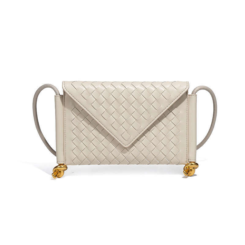 New Women 2025 Street Fashion Trend Woven Envelope Single Shoulder Crossbody Flap Phone Bag
