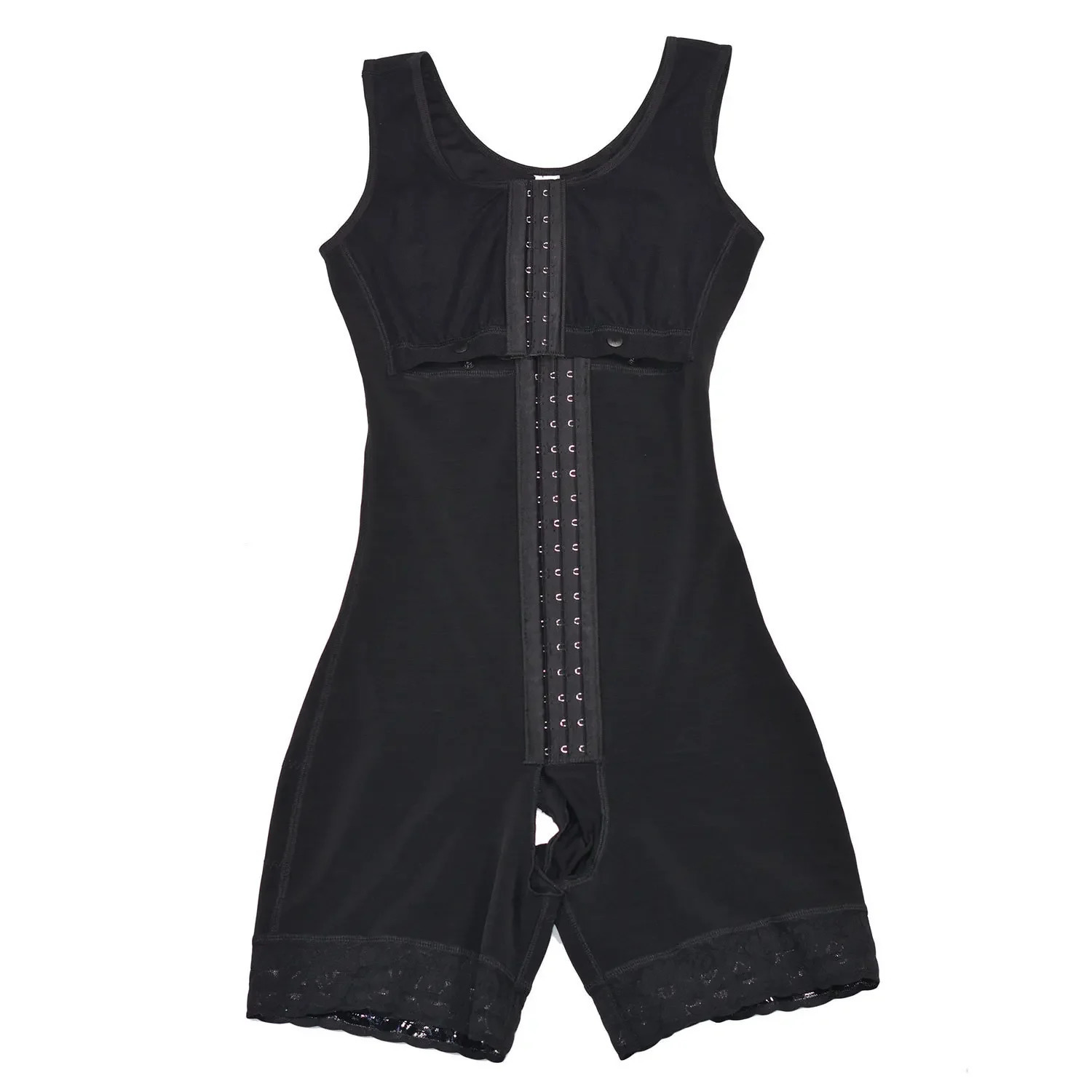 Three-Row Button Mesh Slimming Body Shaper Full Body Shaper Waist Secret Thin Material Summer Suitable Men Women Underwear 250726