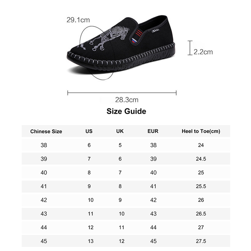 Mulinsen Old Beijing cloth shoes men's 2025 new anti-slip breathable Chinese style embroidered horse one-step soft sole casual work shoes