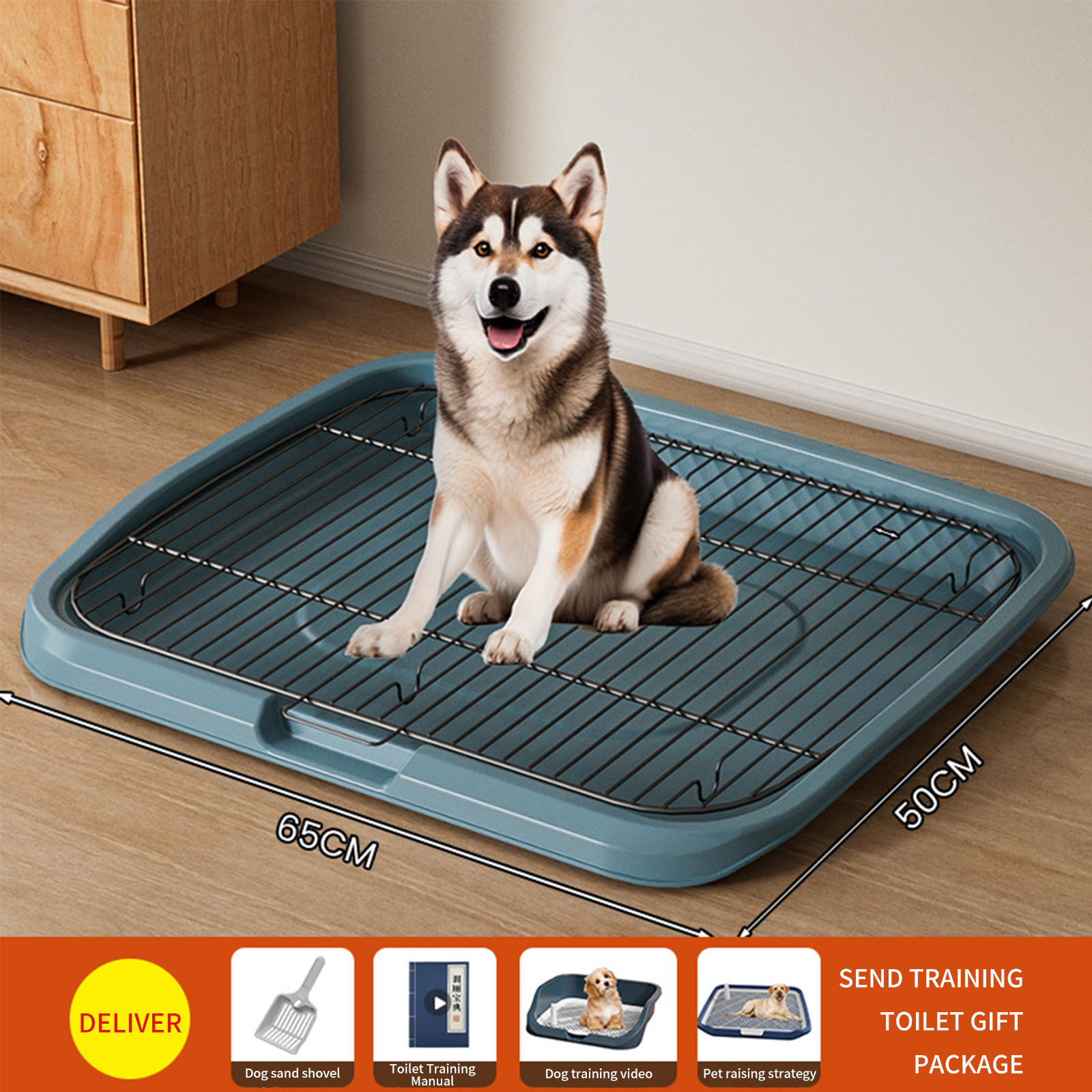 A complete list of medium-sized and large automatic supplies for pet dog toilets, including cleaning, anti stepping pet toilets and small dogs