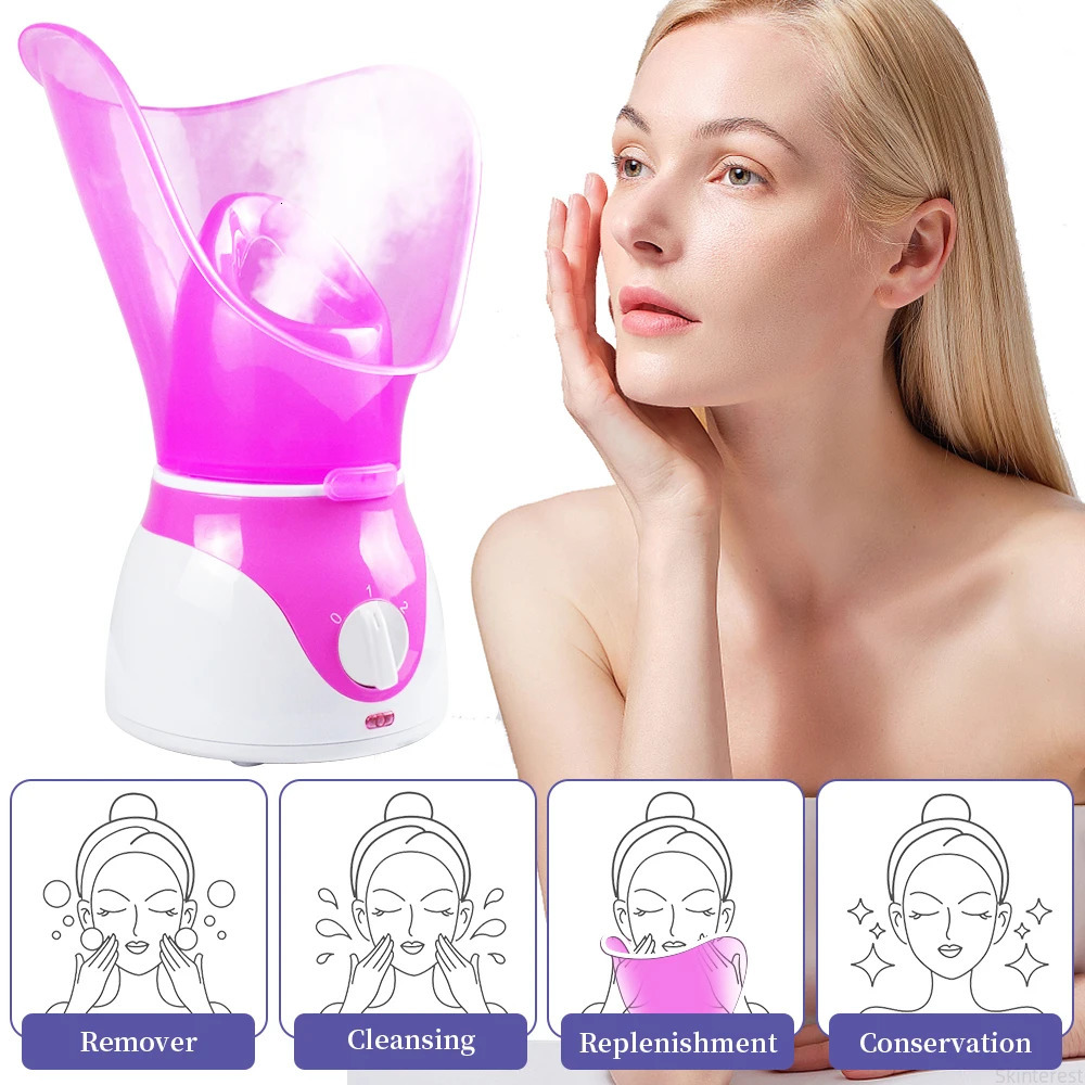 Steamer Ionic Mist Heating Sprayer Pore Cleaner Skin SPA Humidifier Atomizer Home Skin Care Tool 250729