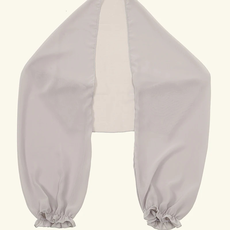 Solid Color Chiffon Shawl Summer AirConditioned Shirt Sunblock Beach Towel With Shoulder Sleeve Cape 15048cm 250731