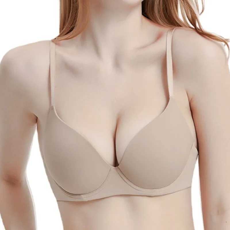 Push-Up Seamless Bras For Women Non-Wire Fixed Cup Bra Invisible Brassiere Sexy Lingerie 3/4 Cup Soft Top Womens Underwear Z250730