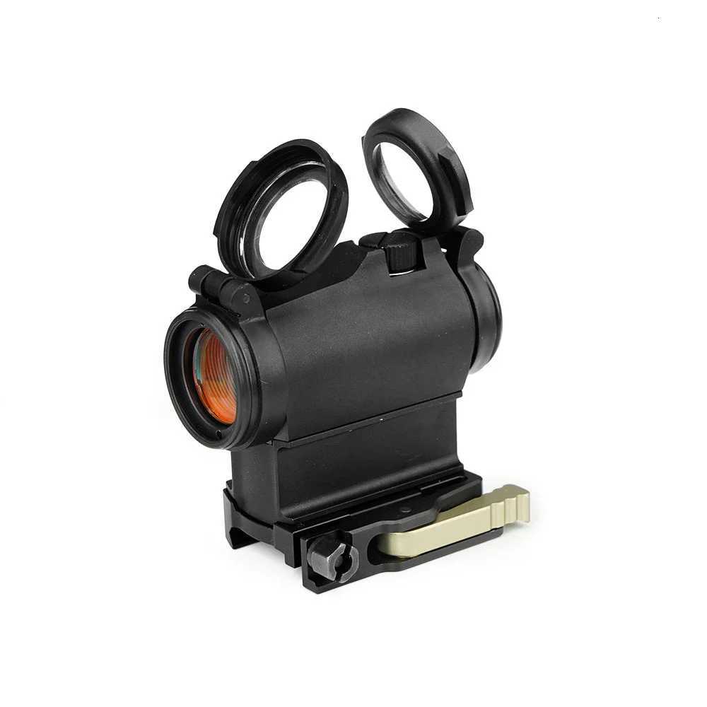 2MOA Red Dot Sight 122mm Reflex Sight Optics Red Dot Scope with 1.54/1.93/2.26 Riser Mount with Marking R250730