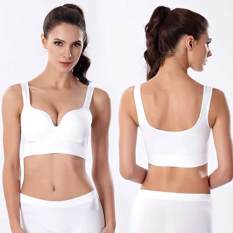 Bras for Women Underwear Sexy Lingerie Solid Bra Seamless Push Up Cotton Tops Bralette Wireless Sports Vest Z250730