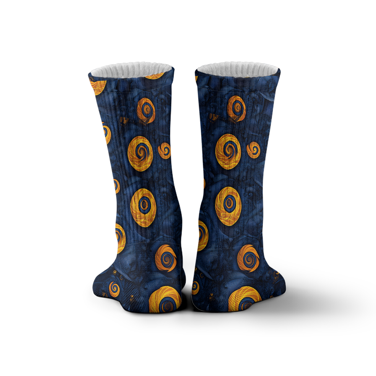 Mystic Moon Pattern Unisex Tube Sock C114