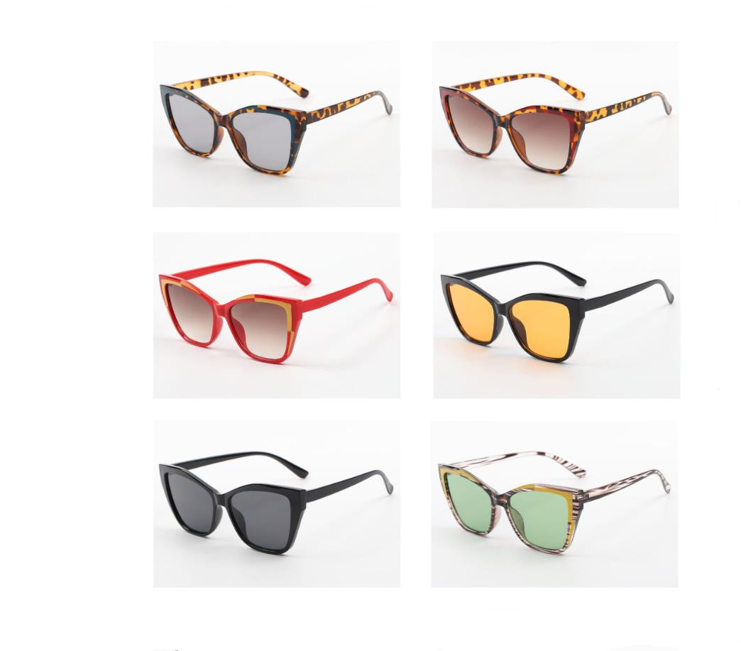 Designer Sunglasses For Women Oversized Sunglasses Fashion Classic Retro Sunglasses Luxury Polarized Goggle Pilot PC Frame Square UV400 Eyewear KP021