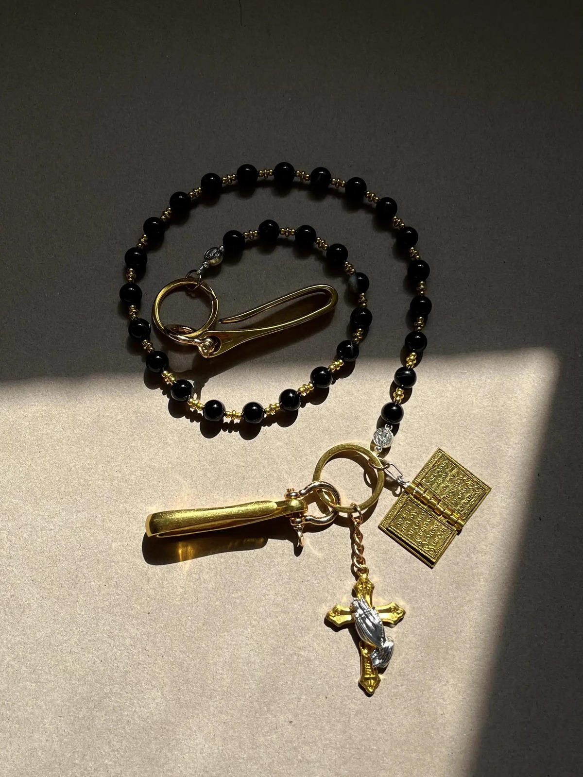 Original Blackrock Beads American CleanFit Pants Chain Punk Style Retro Style Cross Jeans Accessories 250730