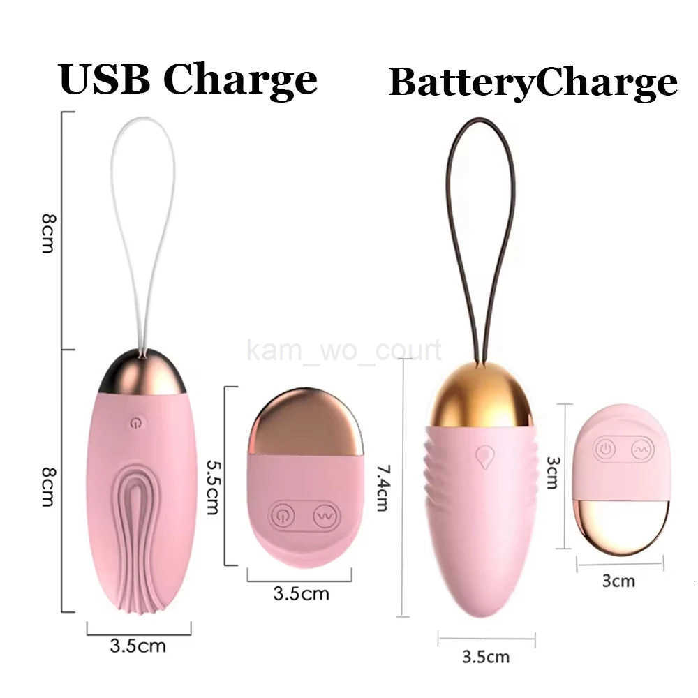 10-Speed Wireless Remote Control Vibrator for Women Bullet Eggs Clitoris Stimulator Panties Ball Sex Toys for Women Masturbators M250731