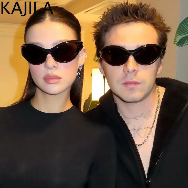 Y2K Punk Sports Sunglasse Men 2025 n Vintage Steampunk Sun Glasses For Ladies Wrap Aound Goggle Shades 250729