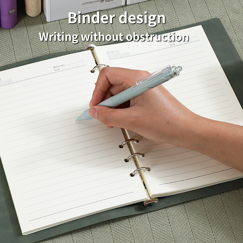 A5 B5 Magnetic Closure Retro Color Lined Planner Notebook Softcover Business Notepad with Magnetic Buckle