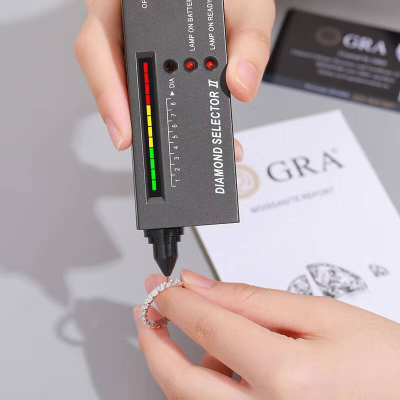 Trendy Women Jewelry Engagement Ring White Gold 925 Silver D Color VVS Moissanite Diamond 3mm Wedding Band Ring