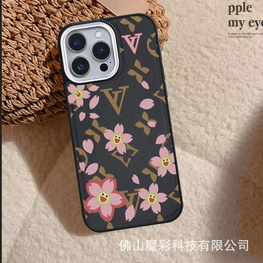 DHgadgets Luxurious Floral Apple 16 Premium 13 Phone Case 15 Pro Full Coverage 12 Shockproof 14