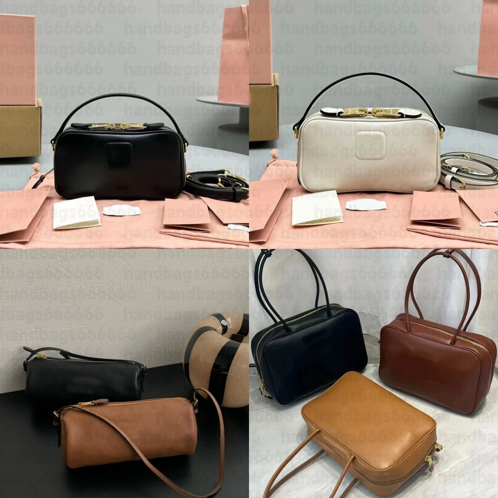 Bowling designer bag arcadie shoulder bag leather handbag pencil case fashion zippy lady clutch fashion underarm luxury bags designer women bags black brown te04