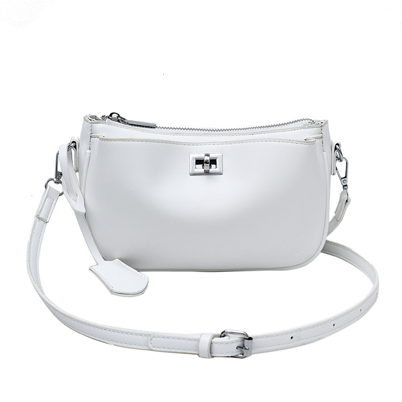 2025 New Niche Lazy Style Underarm High-end Soft Leather Women's Commuter Single Shoulder Crossbody Baguette Bag ddmymoon