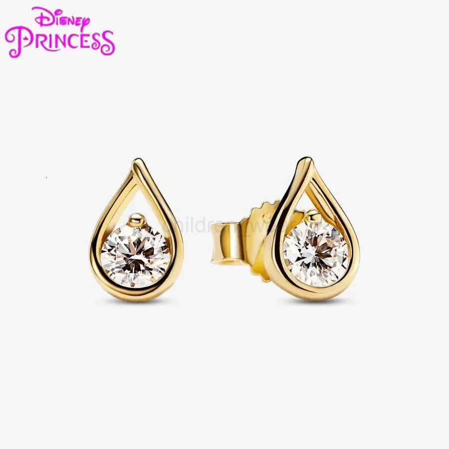 Disney 2024 Disney New Infinite Love Ring Necklace Earrings Fit Original Pandora Jewelry DIY Gift W20250731