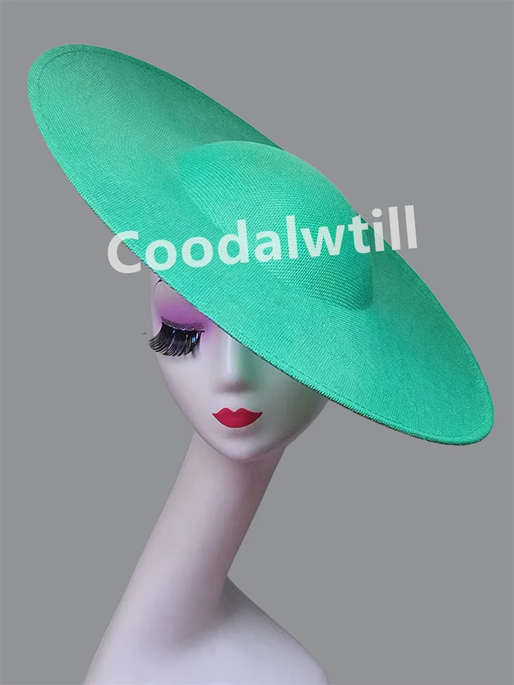 Big Fascinator Base 40cm Diameter Make Wedding Fascinator Hat Derby Big Millinery Cap DIY Hair Accessories Large Top Cap 250729