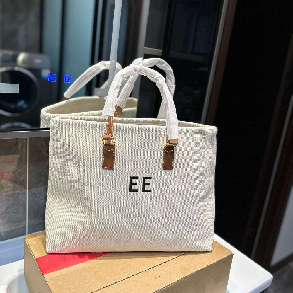 Women Canvas Tote Bag letter Embroidery Totes Handbags Shopping Shoulder Handbag Designers Bags travel bag duffel bag beach bag Casual Bags