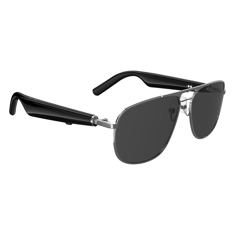 Smart Audio Sunglasses with Bluetooth for Men Women Outdoor Sport Listen to Music Make Calls Wireless Speaker Eyeglasses Voice Assistant Waterproof Su