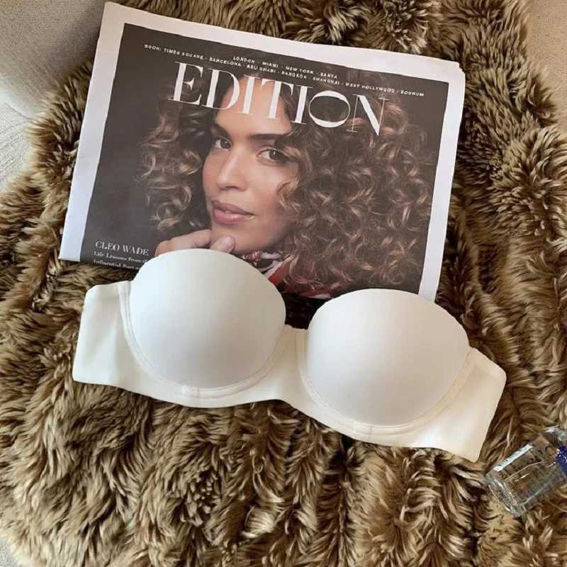 Summer Sexy Womens Bra Simple Soft Thin Pad Bralette Invisible Bra Sexy Lingerie Seamless Bras 2024 New Push Up Underwear Z250730