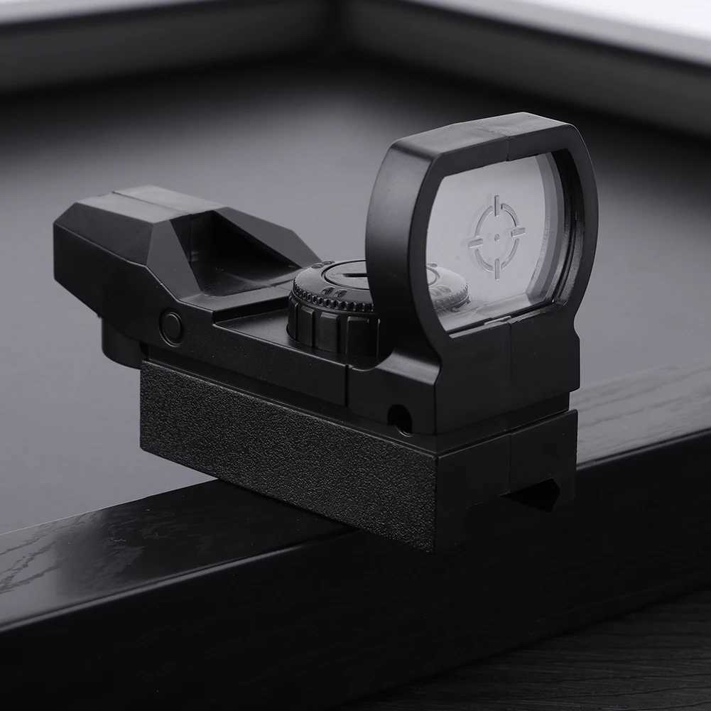 Holographic Rifle Scope ABS Green Dot Sight Scope Reflex Optics Sight Compact Sights for 20mm Rail Mount Toys R250730