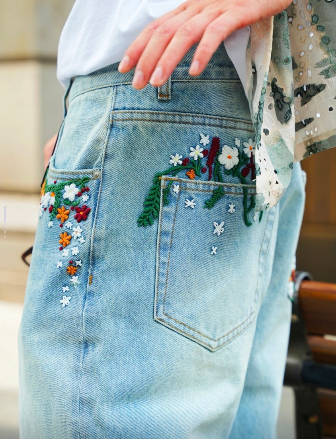 L Brand Denim jeans outdoor mens and womens designer brand luxury gift Valentines Fathers Christmas.M148