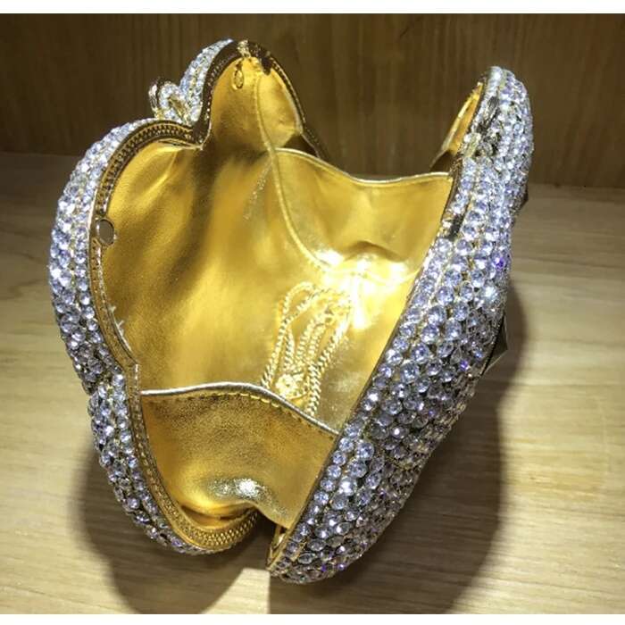 Designer Luxury Sac Soiree Pochette Marque Xiyuan Elegant Evening Women Evening Bags Sier Ladies Wedding Clutch Bag Gold Bags