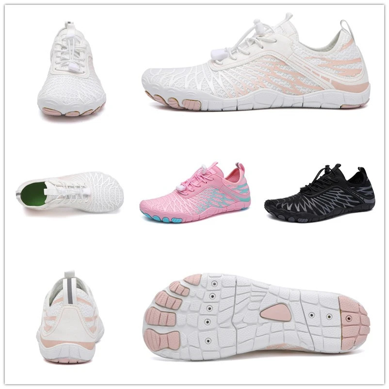 Women Men Aqua Shoes Beach Barefoot Water Sports Sneakers Unisex Summer Lightweight Quick Dry Outdoor Upstream Wading Swimming 250725