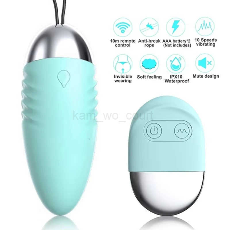 Wireless Jump Egg Vibrator Adult Sex Toys With Wireless Remote Control Waterproof Egg Vibrating Body Massager M250731
