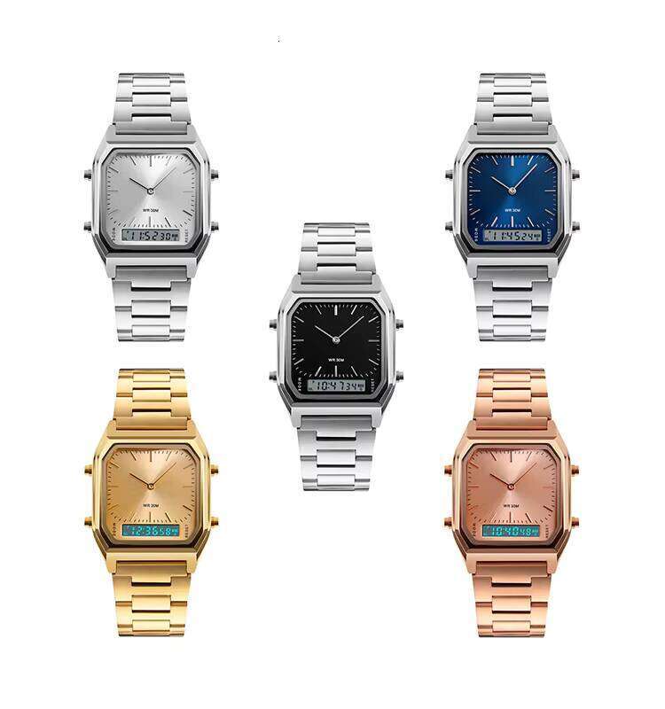 Men's Digital Watch Multi-Functional Quartz Waterproof and Sports Alarm Function