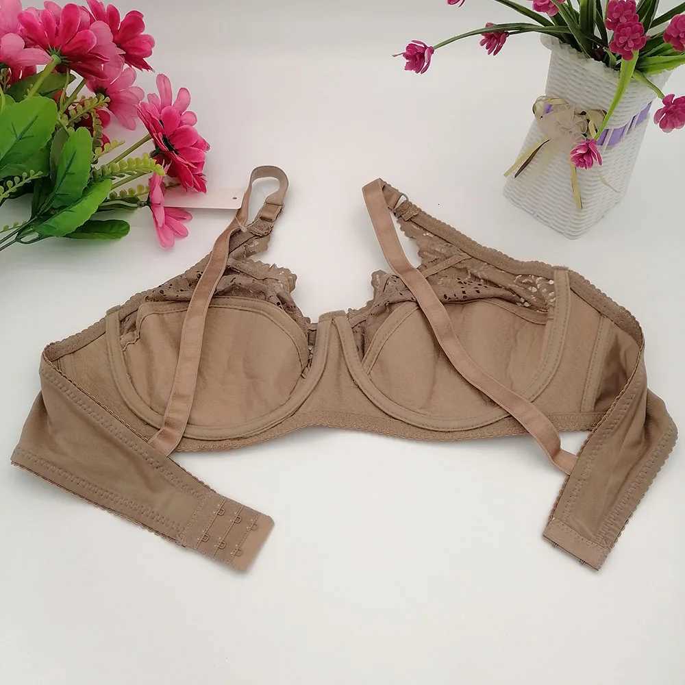 6 Colors Underwire Bralette C D Cup Thin Cotton Padded Bras for Women Floral Bra 75C 80C 85C 90C 95C 100C 105C 105D 100D BH C18 Z250730