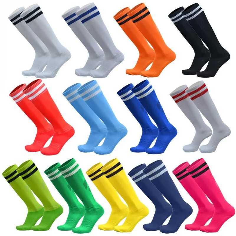 1 Pair Football Sports Socks Long Knee Cotton Spandex Kids Leggings Stockings Soccer Baseball Ankle Adults Children Socks Z250731