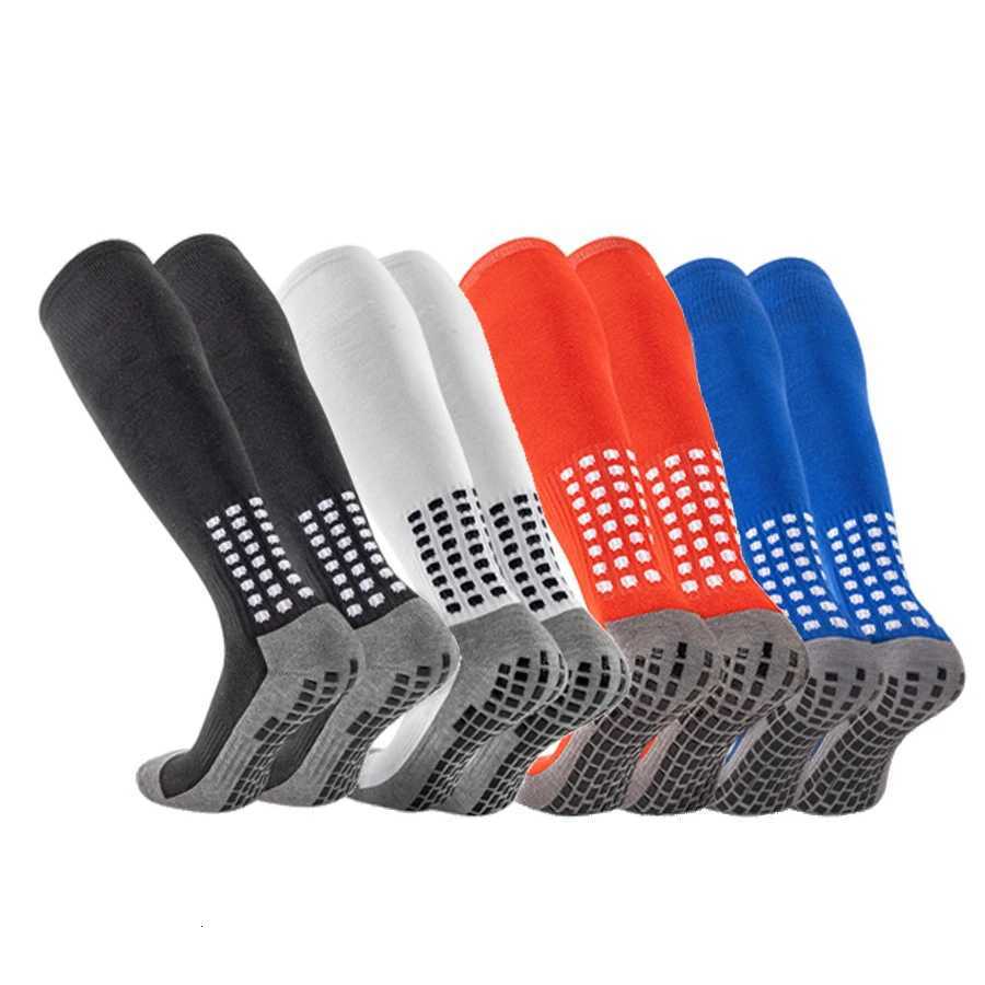 4 Pairs Long Football Socks Knee Men Women Soccer Socks Long Sports Silicone Anti-Slip Grip Non-Slip Soccer Socks Z250731