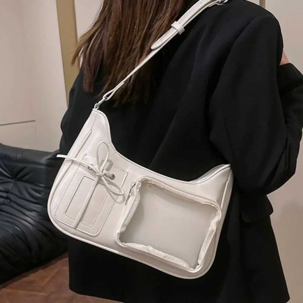 Portable Japanese Style Transparent Itabag Harajuku Pvc JK Shoulder Bag Casual Y2k Lolita Handbag Student Y250730