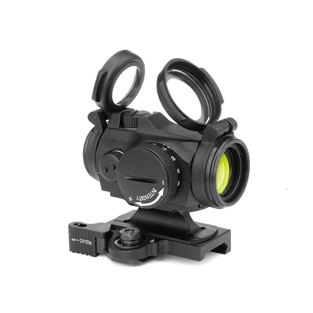 2MOA Red Dot Sight 122mm Reflex Sight Optics Red Dot Scope with 1.54/1.93/2.26 Riser Mount with Marking R250730