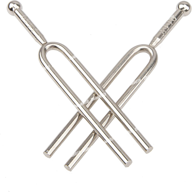 A 440Hz Tuning Fork Standard Tuner Tone Tool Musical Instruments Compatible with Violin Guitar Tuner Device