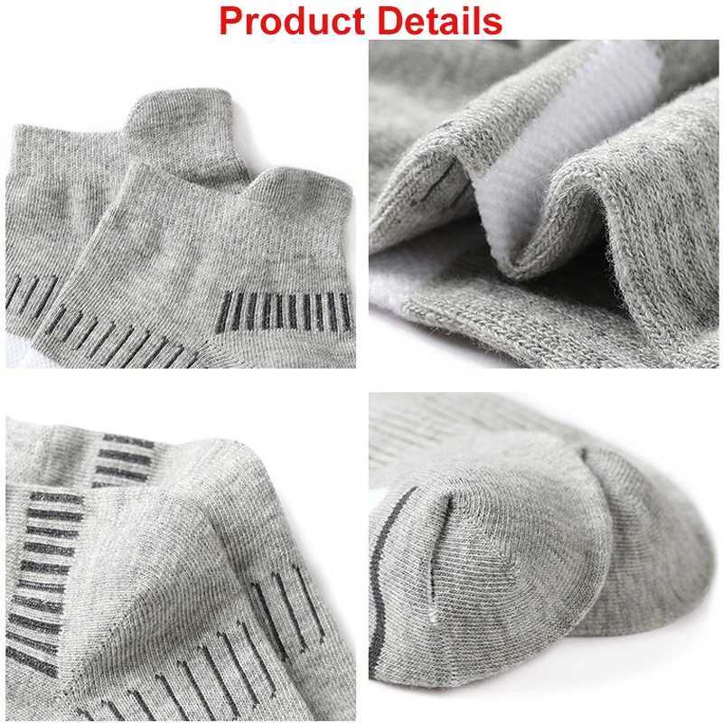 3 Pairs Sports Socks Breathable Athletic Cushioned Support Ankle Socks High Quality Fitness Sport Basketball Running Socks Z250731