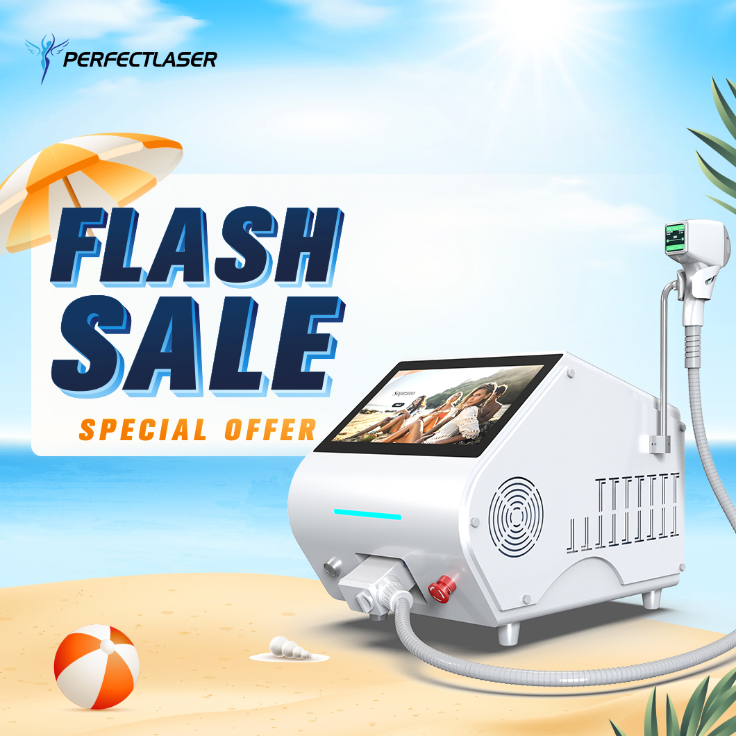 High Power OEM Hair Removal device Professional Grade Laser Hair Removal Machine Big Spot Size 100 Million 1600W User Friendly Android Interface Beaut