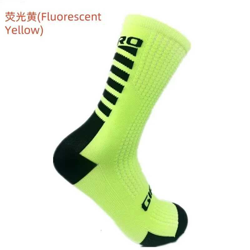 Unisex Outdoor Sport Cycling Socks Nylon Footwear Compression Road Bike Socks EU 38-45 Z250731