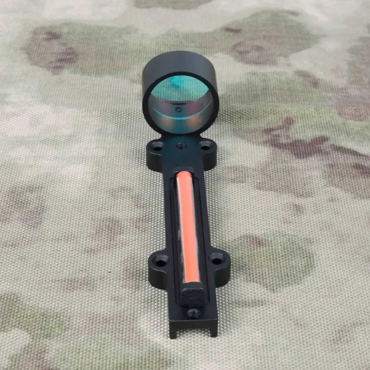 1x28 Red Dot Sight Light Weight Scope Fits Shotguns Rib Rail Red and Green Fiber Shooting Holographic Sight For 11mm Rail R250730