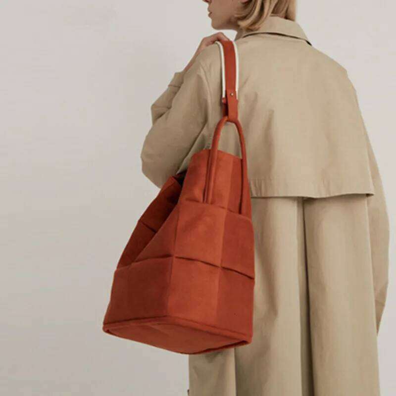 Messenger Bag Women Bucket Shoulder Bag Large Capacity Vintage Matte PU Leather Lady Handbag Designer Bolsos Mujer Black