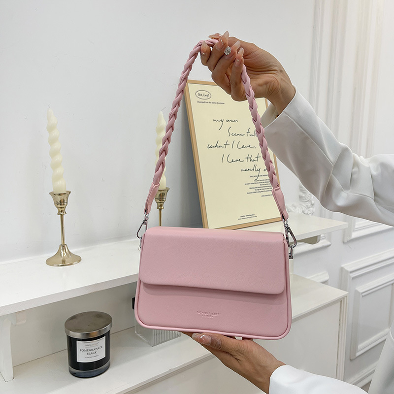 High-end Box for Women 2025 New Fashion Versatile Simple Solid Color Shoulder Crossbody Small Square Bag ddmymoon