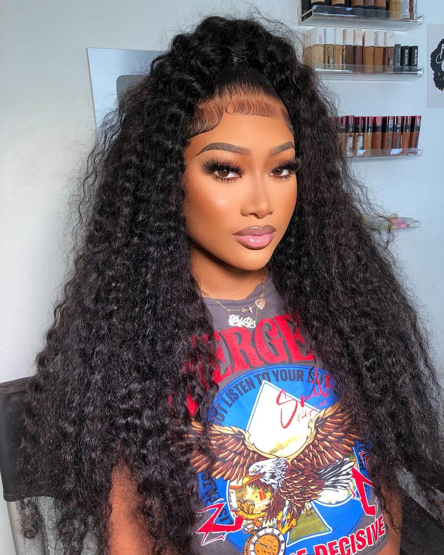 Brazilian Remy PrePlucked Kinky Curly 13x4 Lace Front Wig Wear and Go Glueless Wig Pre Cut Short Bob Frontal Simulation Human Hair Wigs