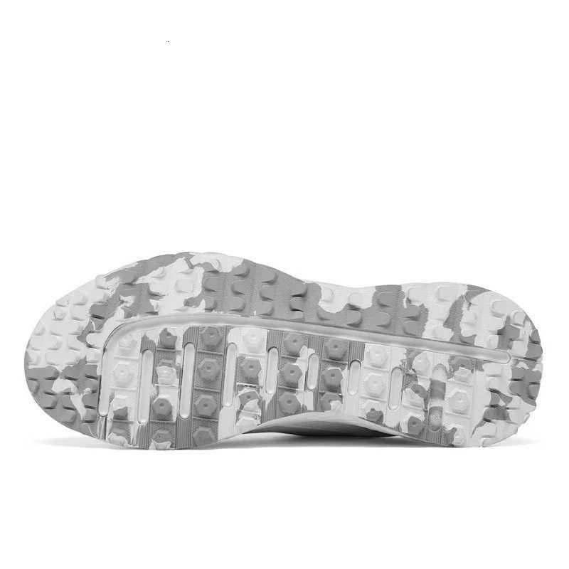 White Golf Shoes Men Wen Waterproof Golf Sneakers Non-slip Spikeless Golf Trainers Leather Outdoor Sports Leather Golf Shoes Y250731